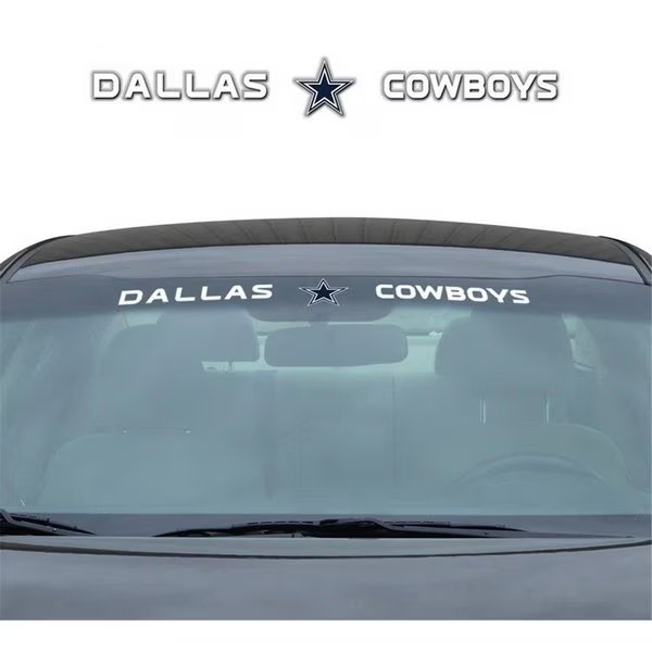 Dallas Cowboys Decal 35x4 Windshield, Team Promark, Mfr#: 8162080209